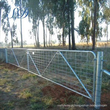 Gado galvanizado painel fazenda cerca estadia portão